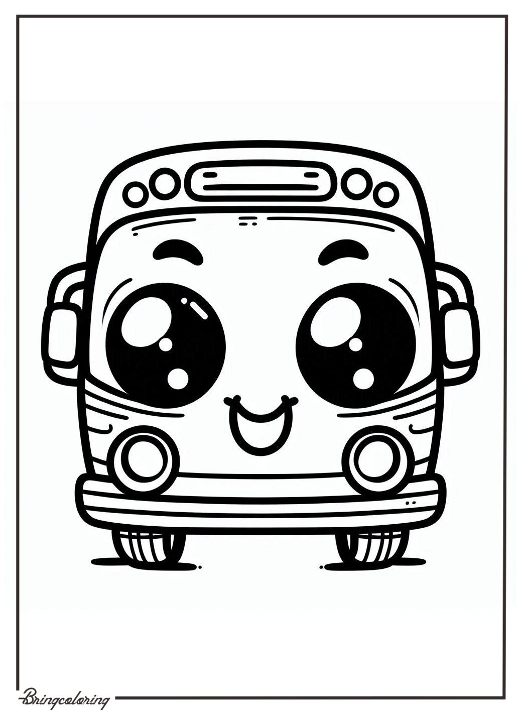 Fun and Educational Tayo Coloring Pages for Kids 1 Tayo Coloring Page bringcoloring.com
