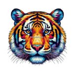 Tiger Head Coloring Image Bringcoloring.com