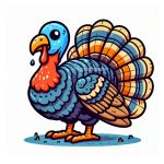 image is turkey animal coloring