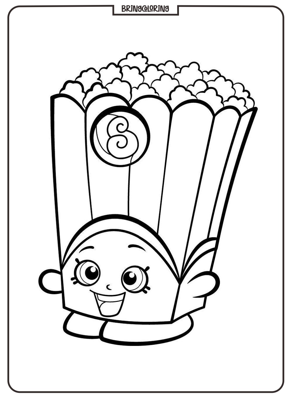 shopkin coloring online page bringcoloring.com