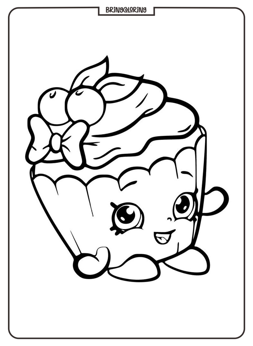 shopkin coloring online pages bringcoloring.com