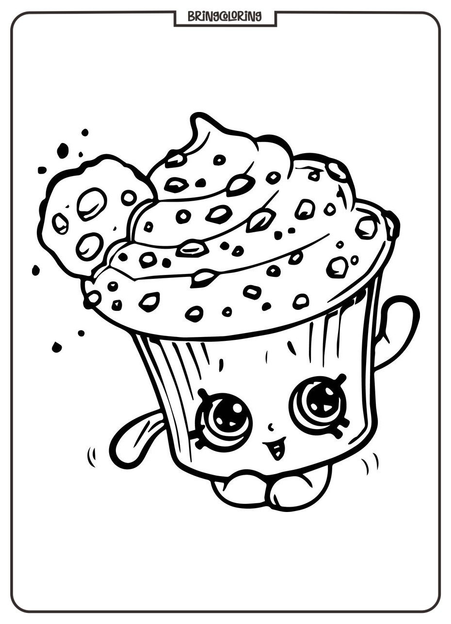 shopkin coloring pages bringcoloring.com