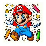 super mario coloring image bringcoloring.com