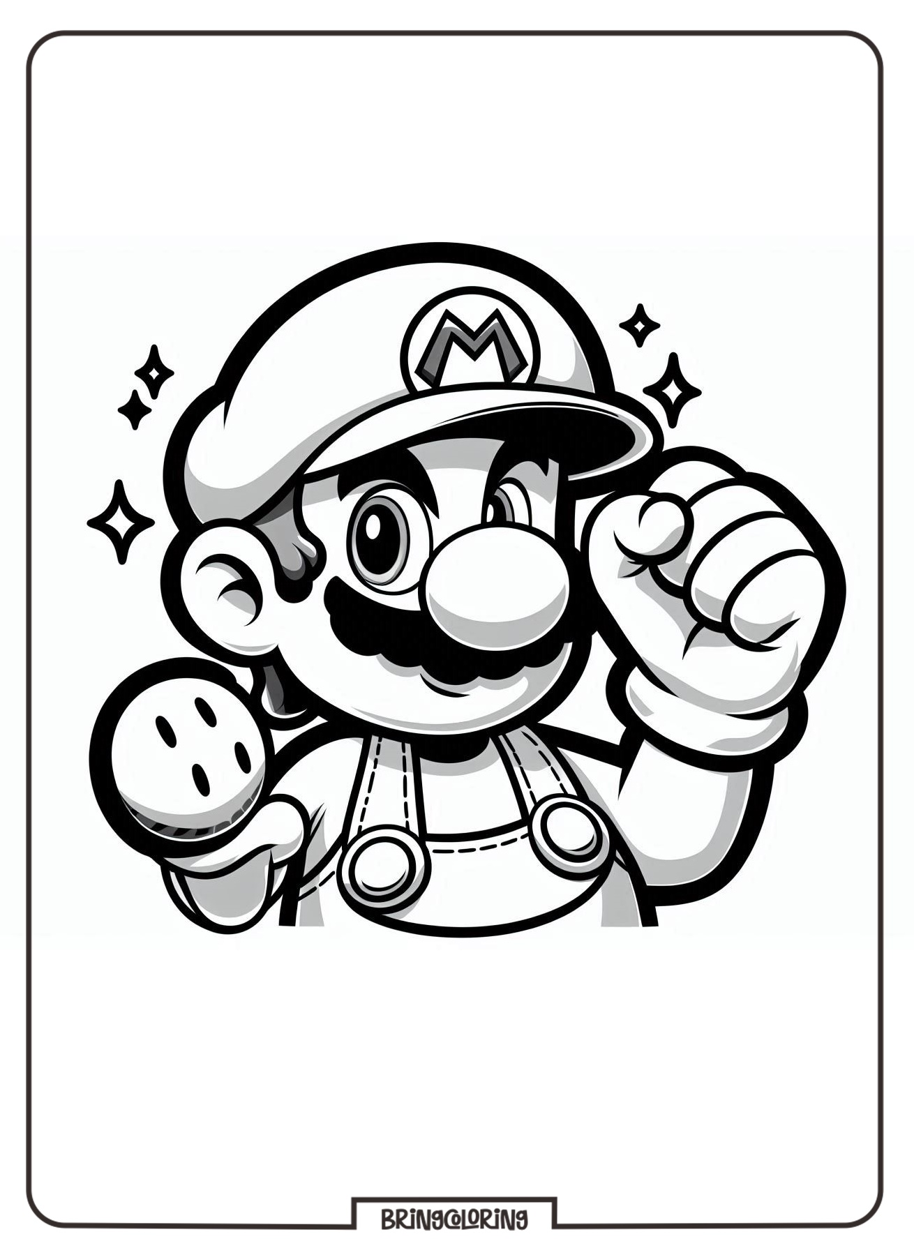 super mario coloring online pages bringcoloring.com