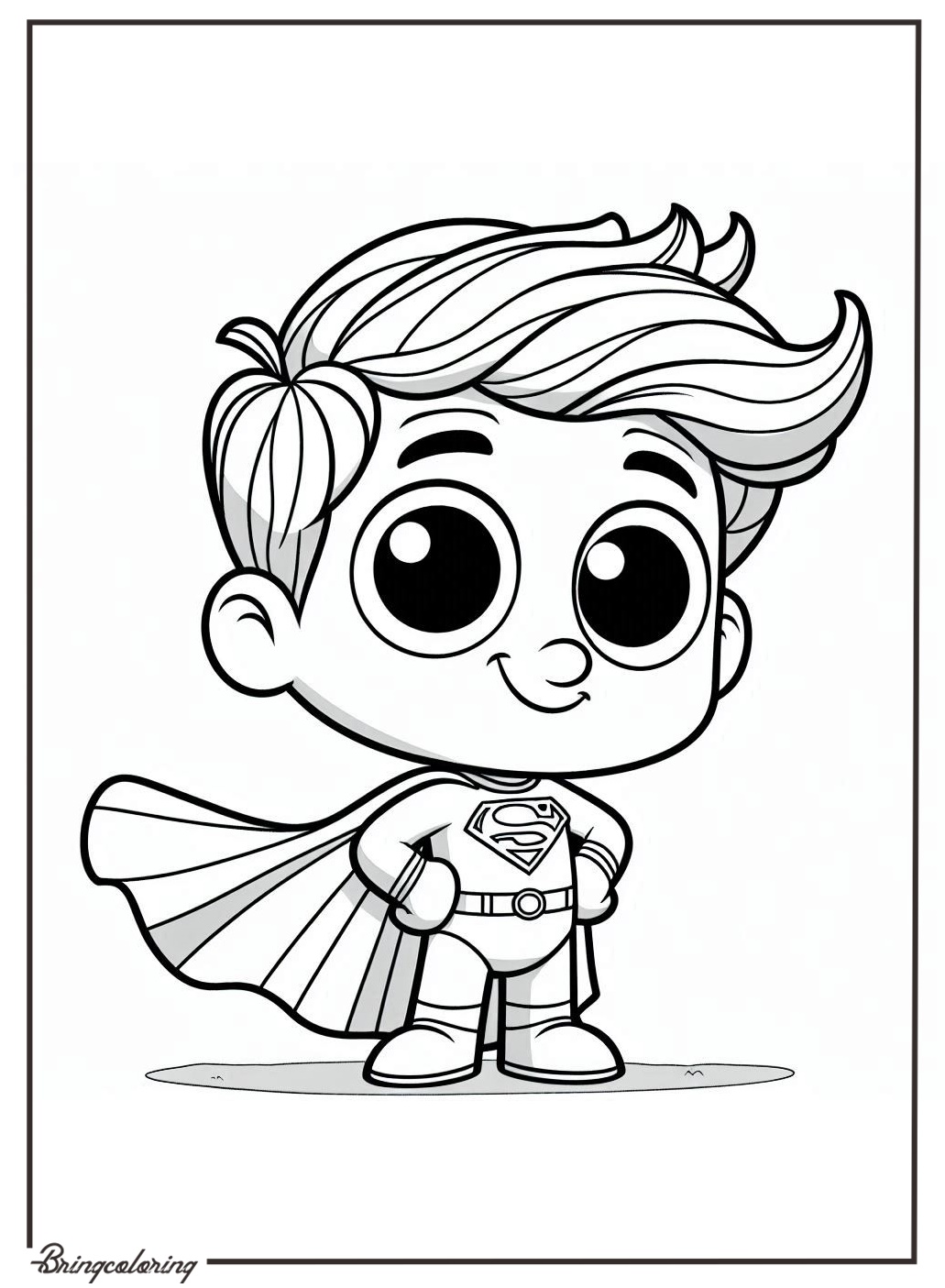 Super Why Coloring Pages for Kids, Printable Coloring and Drawing Fun 1 superwhy coloring page bringcoloring.com