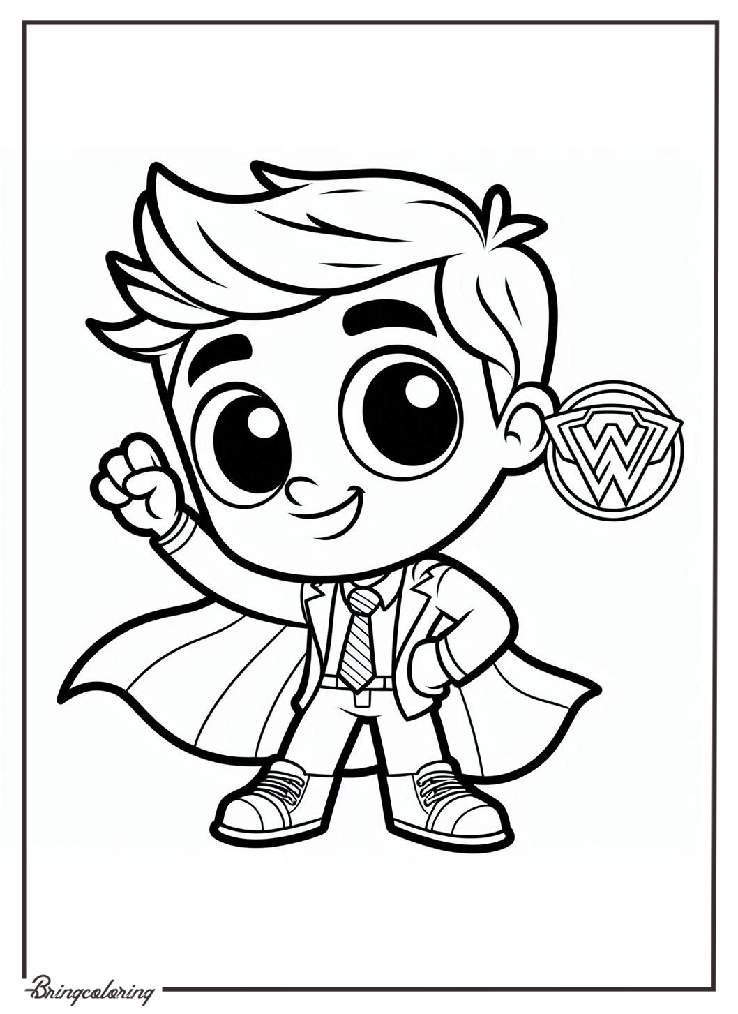 Super Why Coloring Pages for Kids, Printable Coloring and Drawing Fun 3 superwhy coloring pages bringcoloring.com