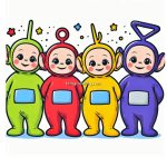 Teletubbies Coloring Pages for Kids: Printable Coloring and Drawing Fun teletubbies coloring image bringcoloring.com