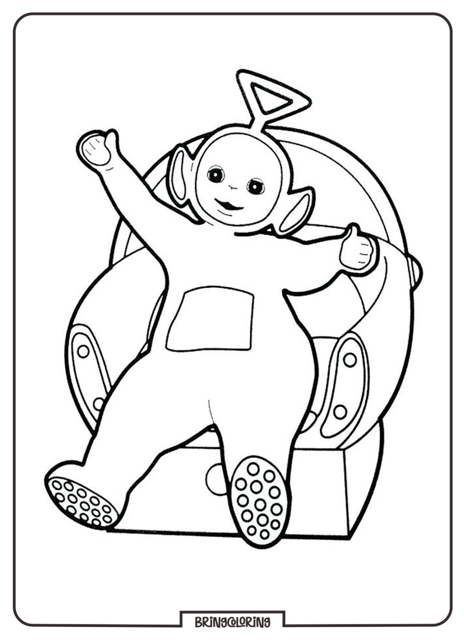 teletubbies coloring page for kid bringcoloring.com