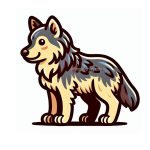 Wolf Coloring Online Pages for Kids: Exciting Wildlife Fun for Young Artists Image Wolf Animal Coloring