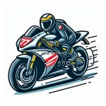 Image of Sport Motorcycle Coloring