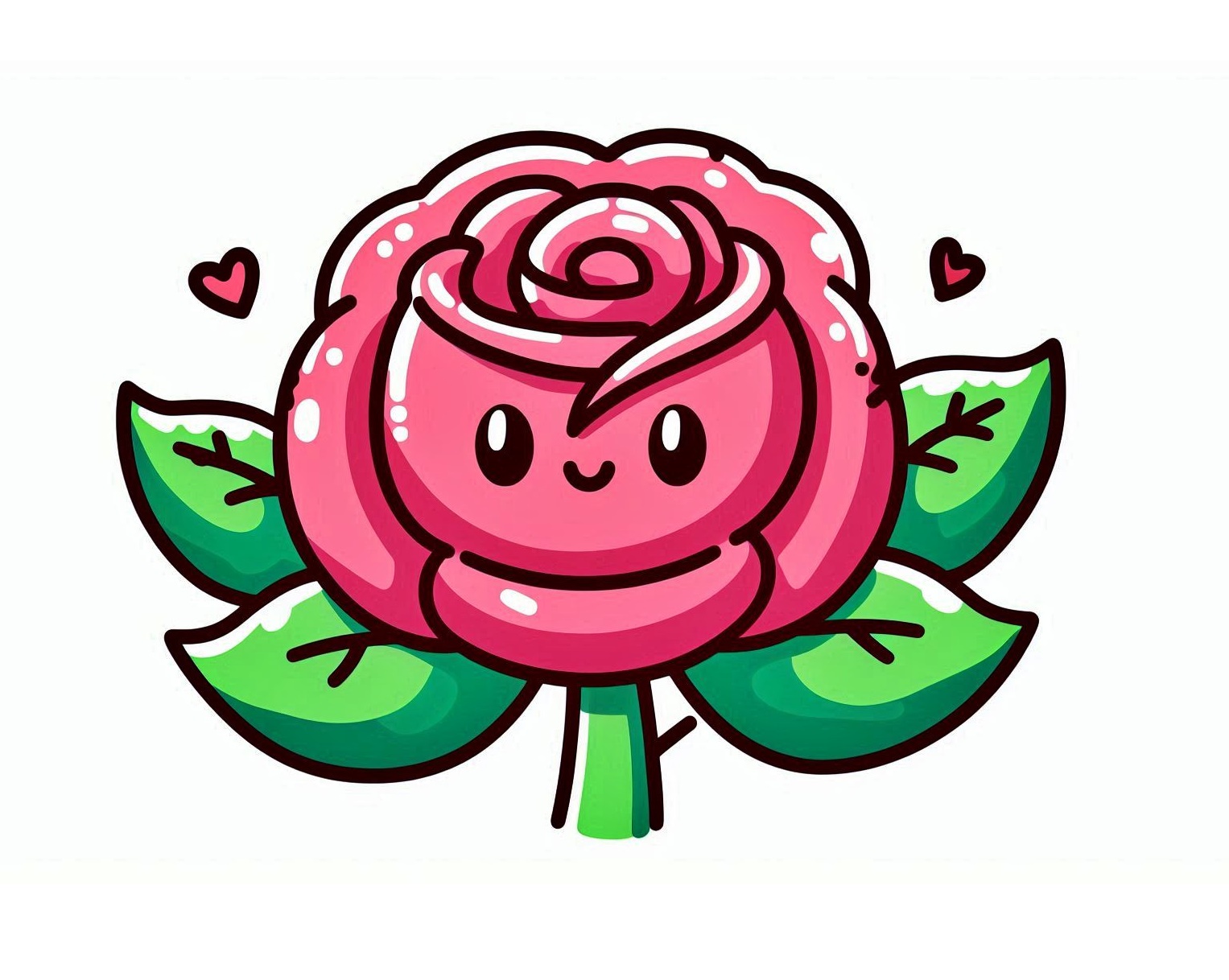 Rose Flower Coloring Image bringcoloring.com