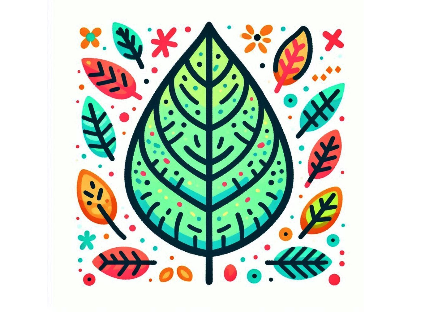 leaf coloring online image
